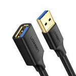 Ugreen Kabelverlängerungskabel USB 3.0 (weiblich) - USB 3.0 (männlich) Adapter 1m schwarz (10368)