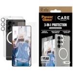 CARE by PanzerGlass Flaggschiff 3in1 Schutzset Hülle+Glas+Linse für Samsung Galaxy S25 Ultra