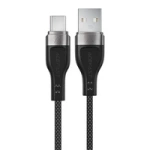 Acefast C11-04 USB-A - USB-C 3A Kabel 1,2m Magnetgeflecht - Schwarz