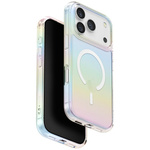 Etui UNIQ Iridescia do iPhone 17 Pro Max Magclick Charging holo quartz