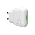 GaN Puro SLIMPRO 30W USB-C-Wandladegerät - Weiß