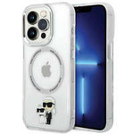 Karl Lagerfeld KLHMP13LHNKCIT iPhone 13 Pro 6,1" Hardcase transparent Ikonisches Karl&amp;Choupette Magsafe