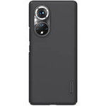 Nillkin Super Frosted Shield gehärtete Gehäuseabdeckung + Ständer Honor 50 Pro schwarz