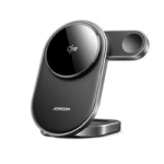 Joyroom JR-W17 Qi 3-in-1 Kabelloses Induktives Ladegerät - Schwarz
