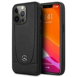 Mercedes MEHCP15XARMBK iPhone 15 Pro Max 6,7" schwarz/schwarz Hardcase Leder Urban