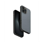 Schutzhülle IPHONE 16 PRO MAX UNIQ Lyden DS Magclick Charging Washed blau & schwarz