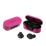 Guess GUTWST31EM TWS Bluetooth-Kopfhörer + magentafarbene Dockingstation