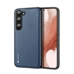 Dux Ducis Fino Hülle Samsung Galaxy S23+ Hülle mit Silikonrahmen blau