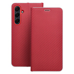 Kabura LUNA Book Carbon do XIAOMI Redmi NOTE 13 PRO 5G czerwony