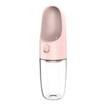 Travel water bottle for pets D02 Dogness (Pink)