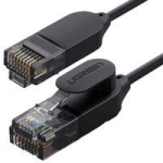 Ugreen Kabel Internet Netzwerkkabel Ethernet Patchkabel RJ45 Cat 6A UTP 1000Mbps 1m schwarz (70332)