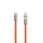 Winkelkabel USB-C - Lightning 30W 1m Drehung 180° Dudao - Orange