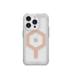 UAG Plyo Magsafe - Schutzhülle für iPhone 15 Pro kompatibel mit MagSafe (Eis-Roségold)