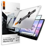 GEHÄRTETES GLAS Spigen GLASS FC &quot;EZ FIT&quot; TESLA MODELL X 2022 / MODELL S 2021 SCHWARZ