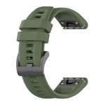 Pasek / opaska do smartwatcha Garmin FENIX 3 / 3HR / 5X / 6X / 6X PRO / 7X / 7X PRO ciemno zielony (4)