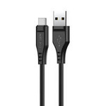 Acefast USB-Kabel - USB Typ C 1,2 m, 3 A schwarz (C3-04 schwarz)