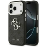 Guess 4G Big 4G Classic Logo Hülle für iPhone 17 Pro Max - Schwarz