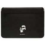 Karl Lagerfeld Hülle KLCS16SAKCPMK 16&quot; schwarz/schwarz Saffiano Karl&amp;Choupette