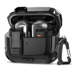 TECH-PROTECT CARBONOX MAGSAFE SAMSUNG GALAXY BUDS 3 / 3 FE / 3 PRO BLACK