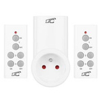 Gniazdo sieciowe sterowane pilotem x2 LTC