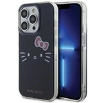 Hello Kitty IML Kitty Face Hülle für iPhone 14 Pro – Schwarz