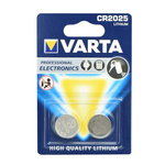 Bateria Litowa VARTA  3V CR2025 2szt.
