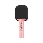 Maxlife mikrofon z głośnikiem Bluetooth MXBM-600 różowy