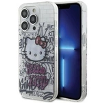 Hello Kitty IML Kitty On Bricks Graffiti Hülle für iPhone 15 Pro Max – weiß