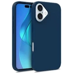 Mehrfarbige Weizenkleie-Hülle für iPhone 16 Pro Max – Blau