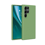 Nakładka Etteri Silicone Case do Samsung Galaxy S25 Ultra jasnozielona