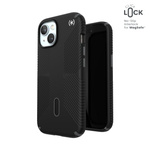 Speck Presidio2 Grip ClickLock & MagSafe - Etui iPhone 16e / iPhone 15 / iPhone 14 / iPhone 13 (Black)