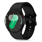 Tech-Protect Silikonarmband für Samsung Galaxy Watch 4/5/5 Pro/6/7/FE – Schwarz
