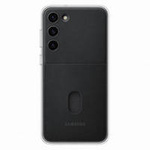 Samsung Frame Cover Hülle für Samsung Galaxy S23+ Hülle mit austauschbaren Rückseiten schwarz (EF-MS916CBEGWW)