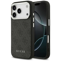 Guess 4G Classic Logo MagSafe Hülle für iPhone 17 Pro - Schwarz