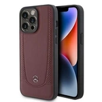 Mercedes MEHCP15LARMRE iPhone 15 Pro 6,1" rot/rotes Hardcase Leder Urban Bengale