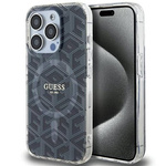 Original Case APPLE IPHONE 15 PRO MAX Guess hardcase IML GCube MagSafe (GUHMP15XHGCUSTGK) black