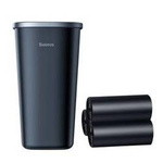 Baseus Dust-free Vehicle-mounted Trash Can(Trash Bag 3 roll/90)Black