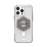 UAG Plyo Magsafe Case with Magnetic Ring Stand for iPhone 16 Pro Max - Titanium