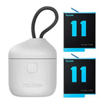 Telesin 3-slot waterproof charger Allin box + 2 batteries for GoPro Hero 11 / 10 / 9