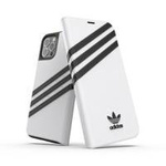 Adidas OR Booklet Case PU iPhone 12/12 Pro 6.1 "white black / white black 42248