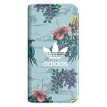 Adidas Booklet Case Floral iPhone X / XS gray / gray 30927