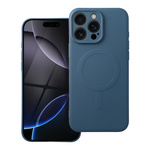 Futerał SILICONE MAG COVER kompatybilny z MagSafe do IPHONE 16 Pro Max niebieski