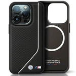 BMW Perforated Twisted Line MagSafe Case for iPhone 15/14/13 - Black