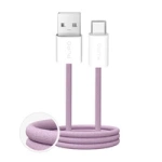 Puro Fabrik 2.0 10W USB-A - USB-C Braided Cable 1.5m - Pink