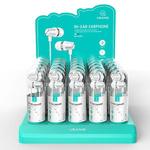 USAMS Set 30 szt. słuchawki EP-42 3,5 mmbiały/white SJ475HSTZ02