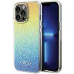Guess IML Faceted Mirror Disco Iridescent case for iPhone 15 Pro Max - multicolored