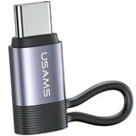 USAMS Adapter AU17 Lightning - USB-C 30W steel/aluminum SJ677LN01 (US-SJ677)