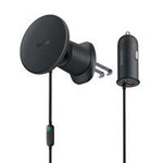 Baseus CW01 MagSafe 15W USB 25W inductive car charger - black