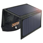 Choetech Foldable Solar Charger 19W 2x USB 2,4A black (SC001)