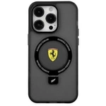 Ferrari FEHMP15SUSCAK iPhone 15 6.1" black/black hardcase Ring Stand 2023 Collection MagSafe